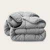 HappyBed 4-Season Duvet | Grey | Adjustable