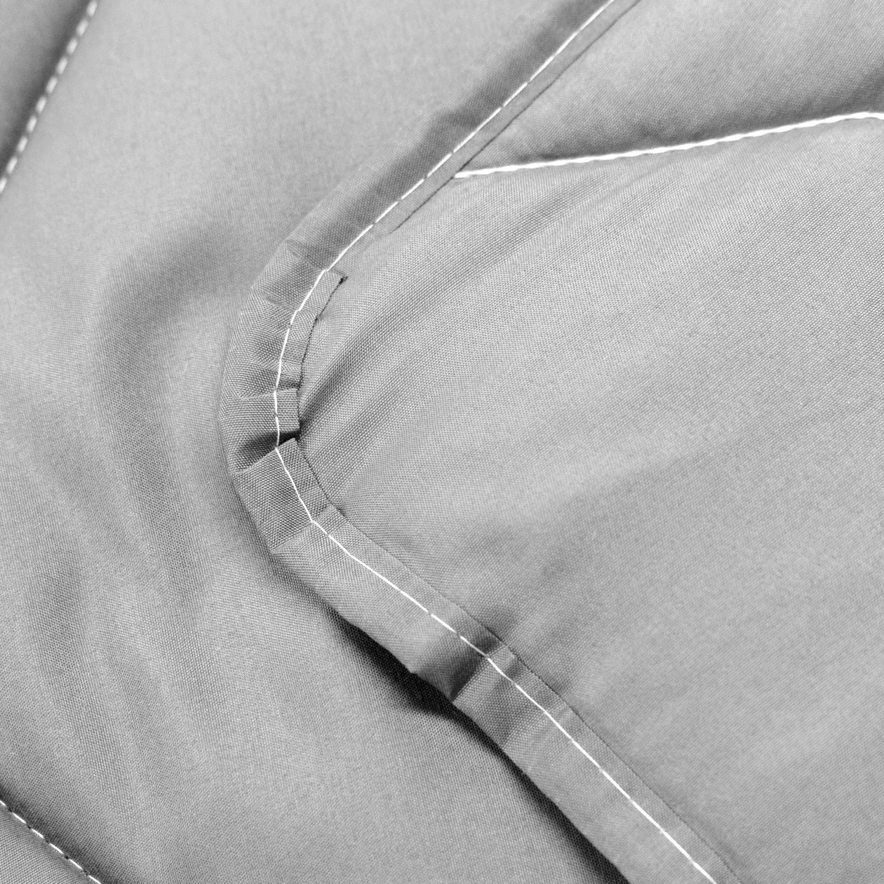 HappyBed Couette | Gris | Pour toute l'année