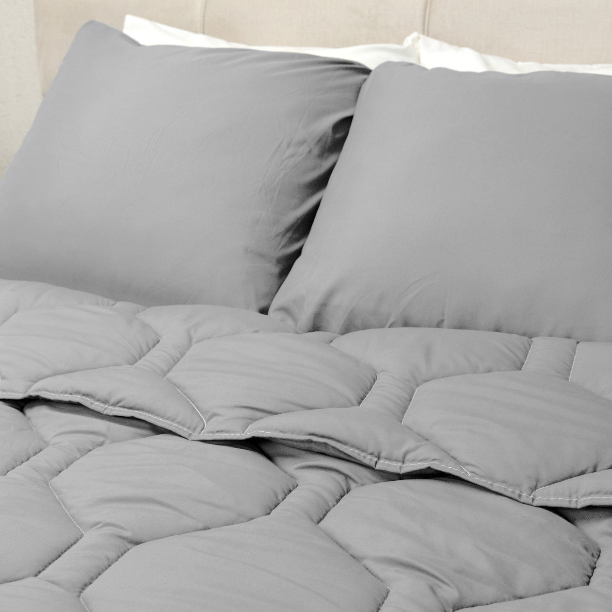 HappyBed Duvet | Grey | For the whole year