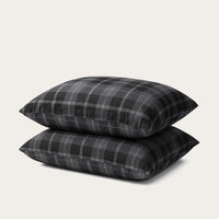 HappyBed Kussensloop | Grey Tartan | Set van 2