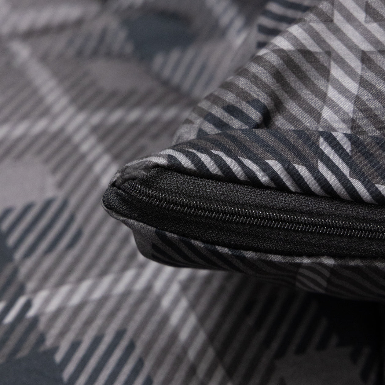 HappyBed Kussensloop | Grey Tartan | Set van 2