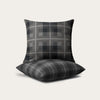 HappyBed Sierkussensloop | Grå Tartan | Set van 2