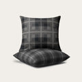 HappyBed Decorative Pillowcase | Grey Tartan | Set of 2