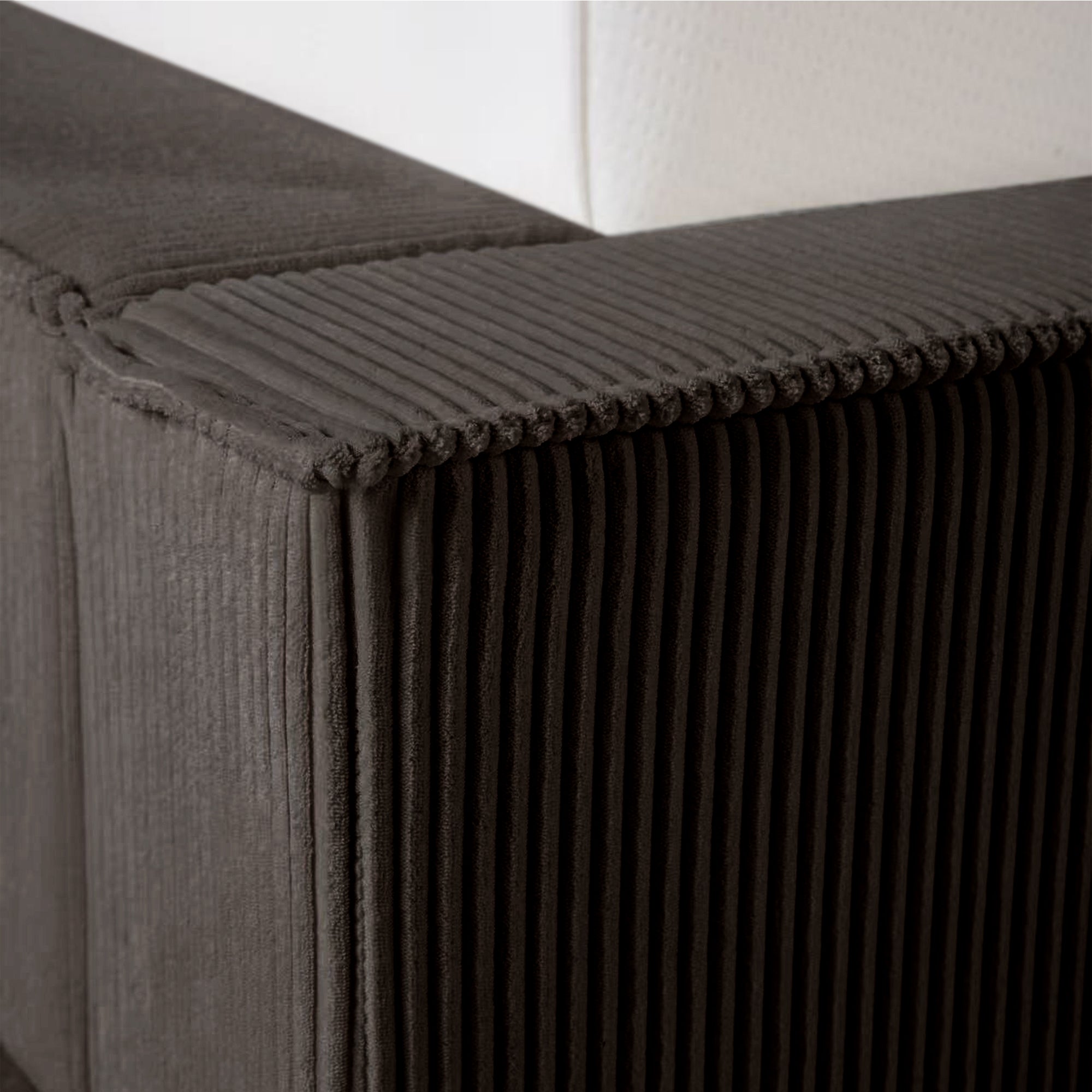 HappyBed Amour Cosy | Rib | Antra | Bed