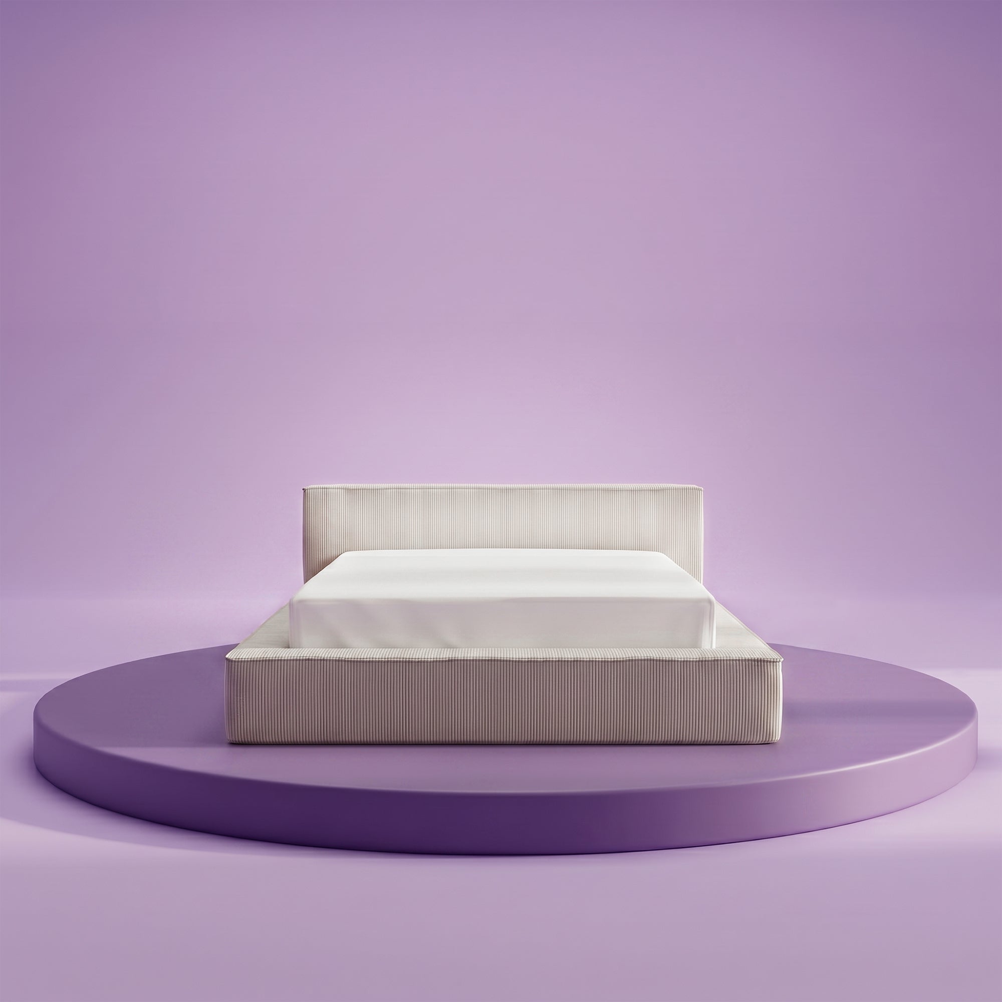 HappyBed Amour | Cosy | Rib | Creme