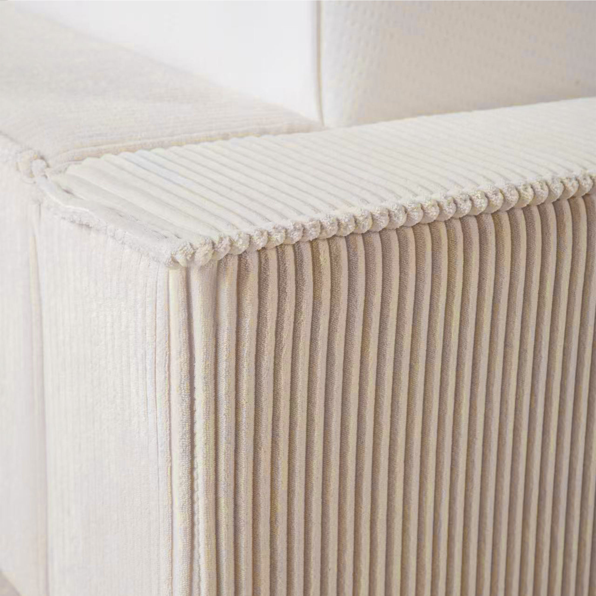 HappyBed Amour | Cosy | Rib | Creme