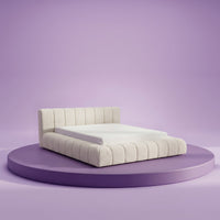 HappyBed boxpsinrh creme teddy knuffel bed iconic design