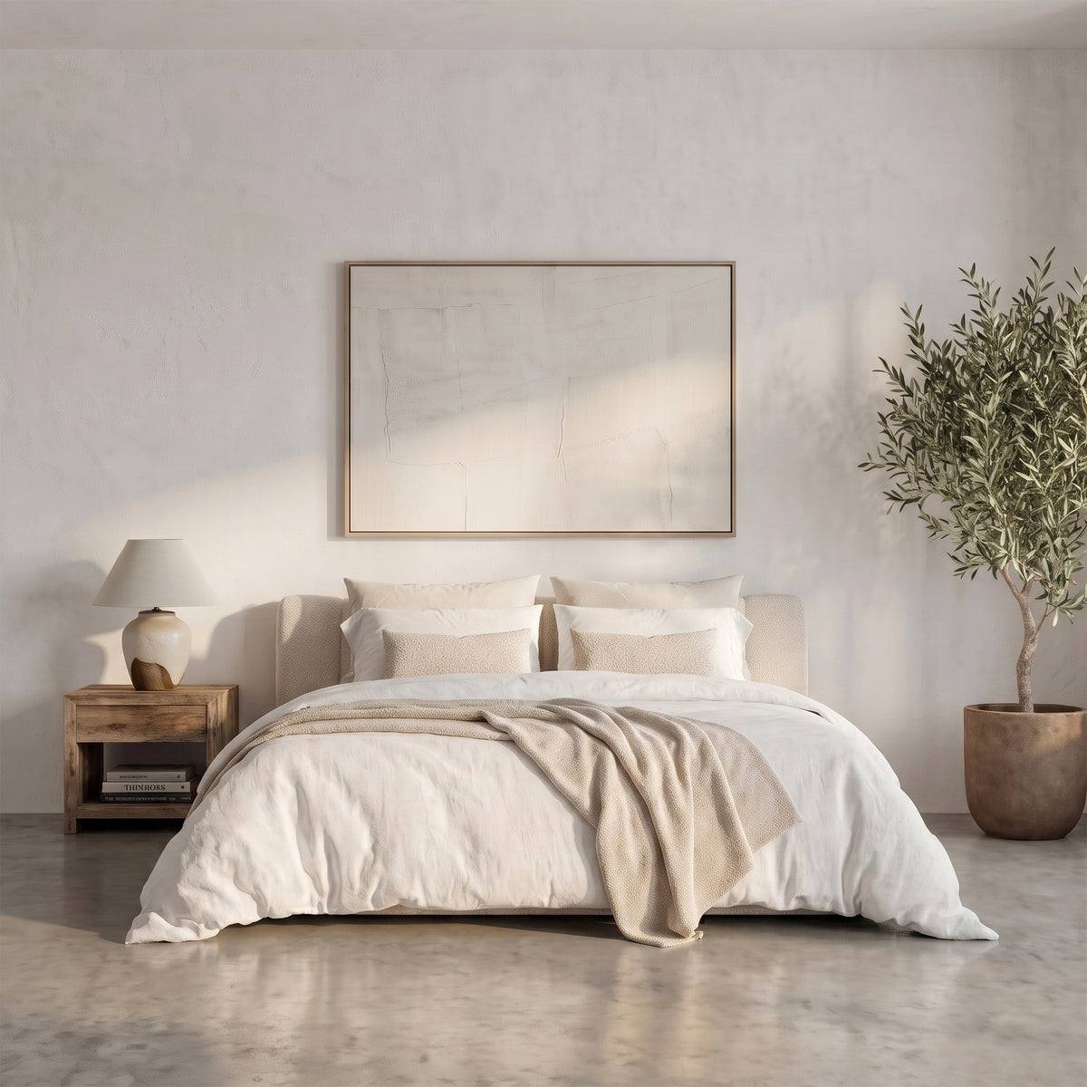HappyBed Amour Ikonisk | Teddy | Creme | Seng
