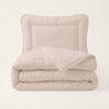 Waschbare Kids All Season Bettdecke | Caramel Stripes | Inklusive Kissen