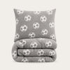 HappyBed Glow in the Dark Kids Duvet | Footballer | Includes Pillowcase