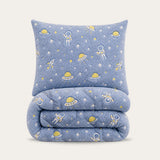 HappyBed Kids glow in the dark kids dekbed Space met kussensloop voor magisch slapen