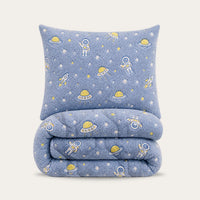 HappyBed Kids glow in the dark kids dekbed Space met kussensloop voor magisch slapen
