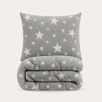 HappyBed Kids glow in the dark dekbed met sterren en kussensloop voor magisch slapen