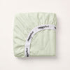 Drap-housse | Enfants | Rayures vert