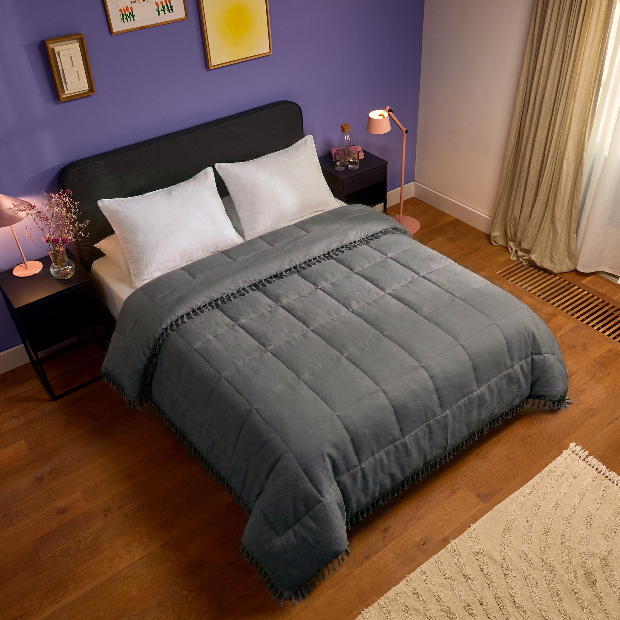 HappyBed Dyne | Ibiza Black | Til hele året
