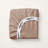 Fitted Sheet| Taupe| Cotton Linen