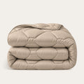 Couette 4 saisons lavable | Percale premium | Taupe