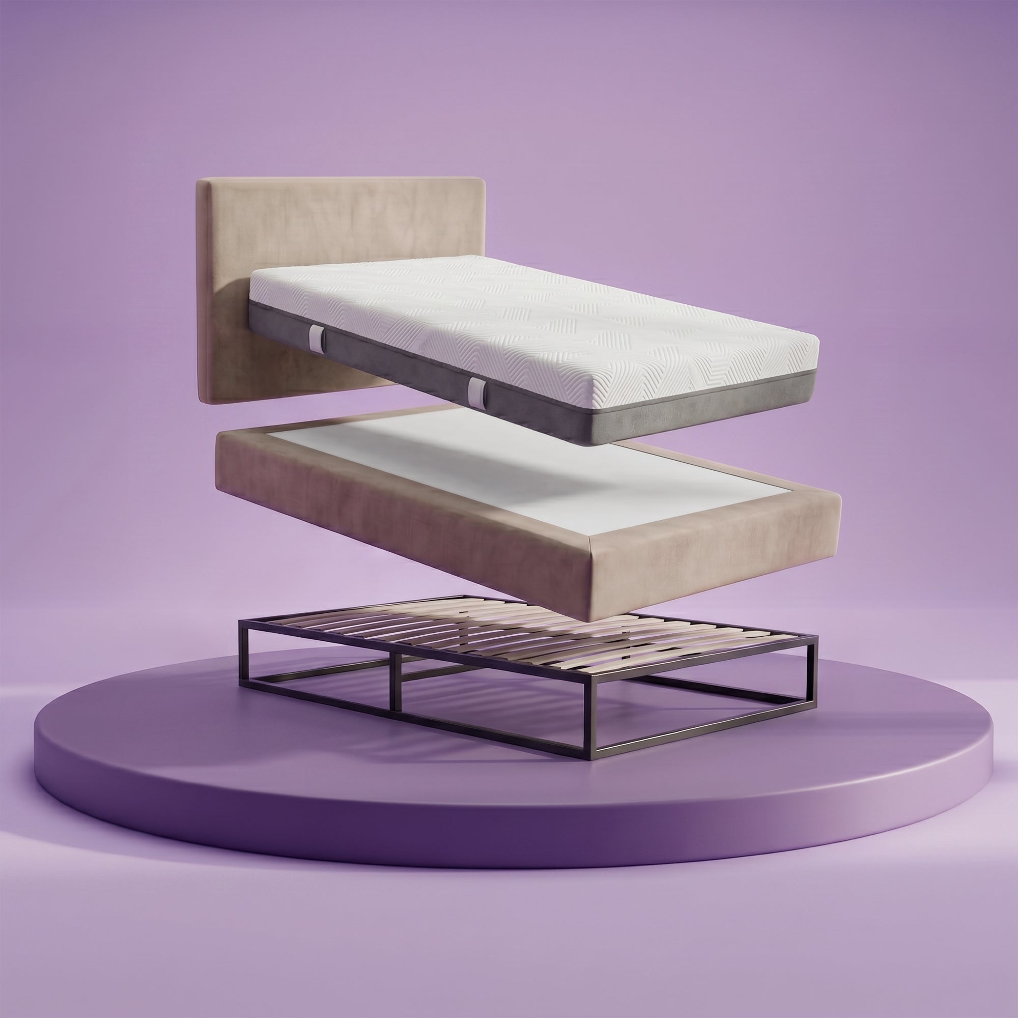 HappyBed wolkenbed | Taupe