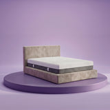 HappyBed wolkenbed in taupe kleur, zacht en comfortabel bed