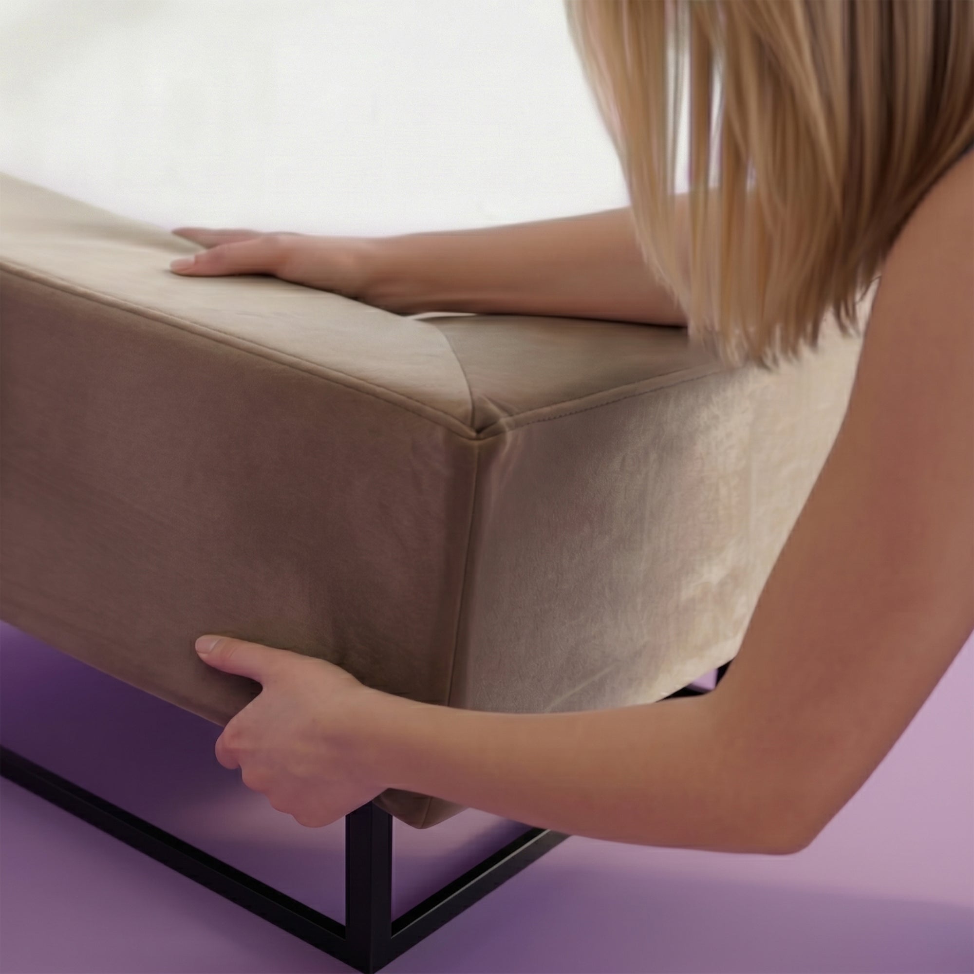 HappyBed wolkenbed | Taupe