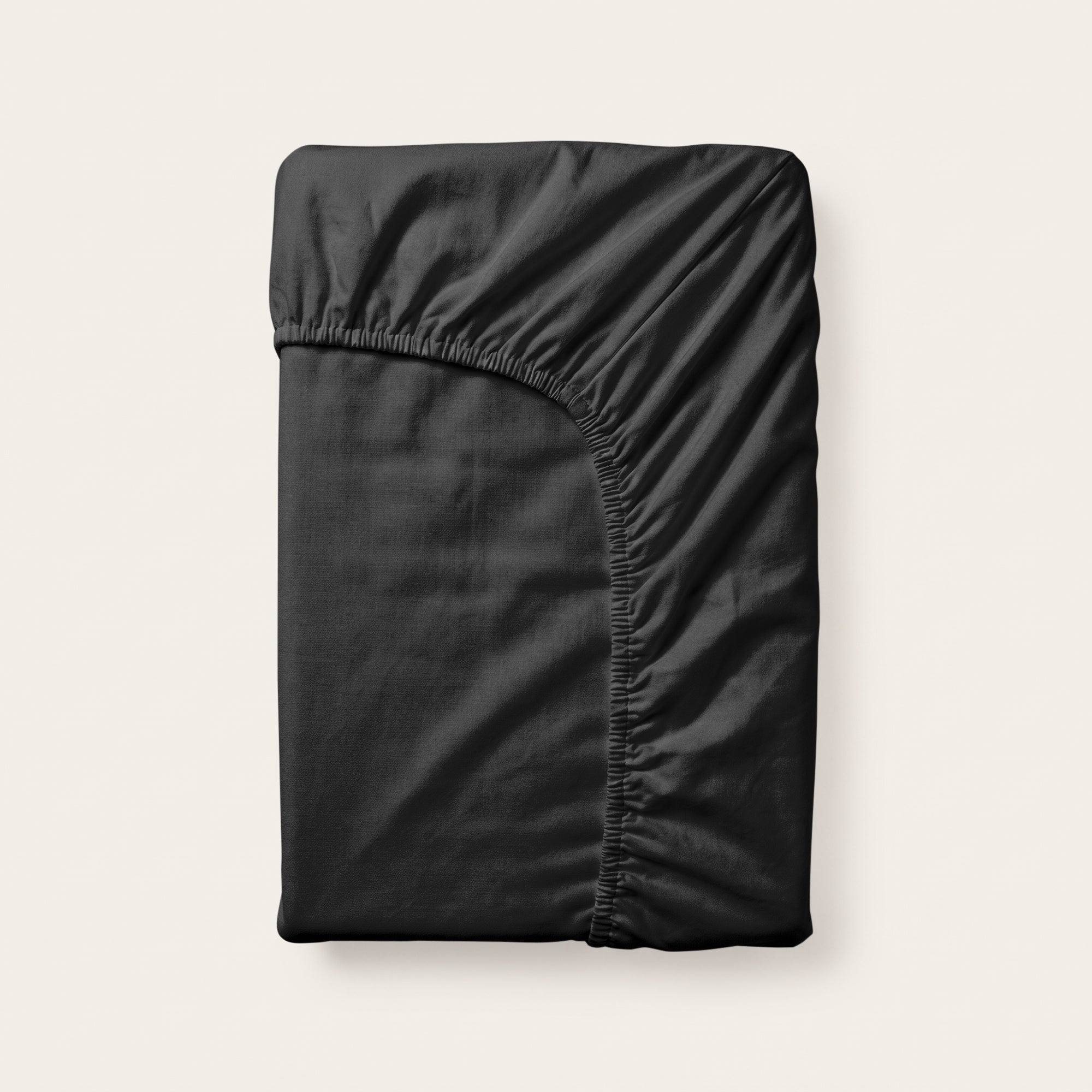 HappyBed verkoelend Hoeslaken | Black | 100% geweven Katoen