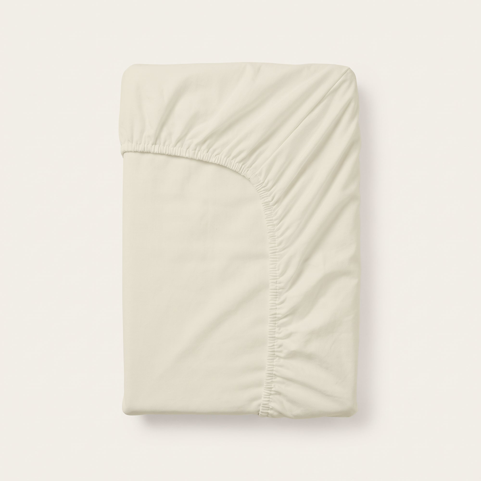 HappyBed Verkoelend Hoeslaken | Creme | 100% geweven Katoen