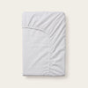 HappyBed cooling Fitted Sheet | Silver Grey | 100% woven Cotton