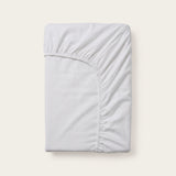 HappyBed cooling Fitted Sheet | Silver Grey | 100% woven Cotton