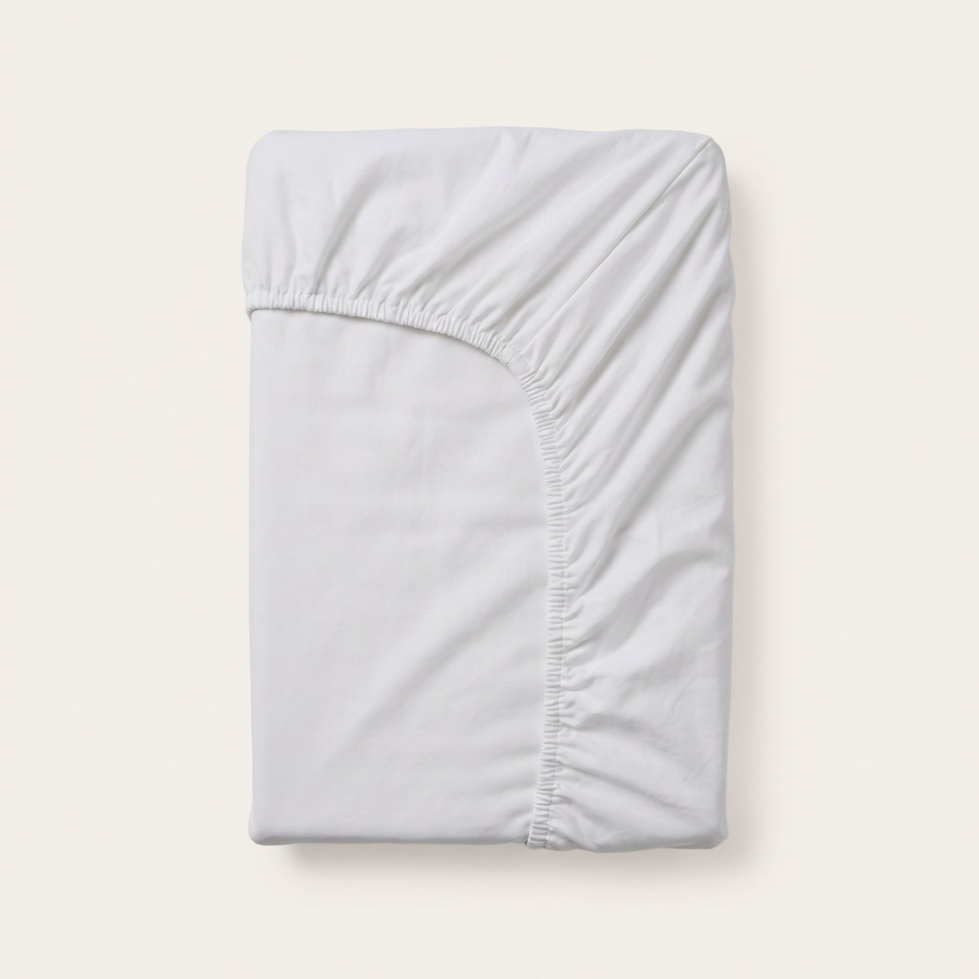 HappyBed cooling Fitted Sheet | Silver Grey | 100% woven Cotton