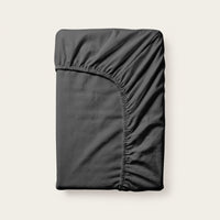 Drap-housse HappyBed | Split topper | Anthracite | Coton