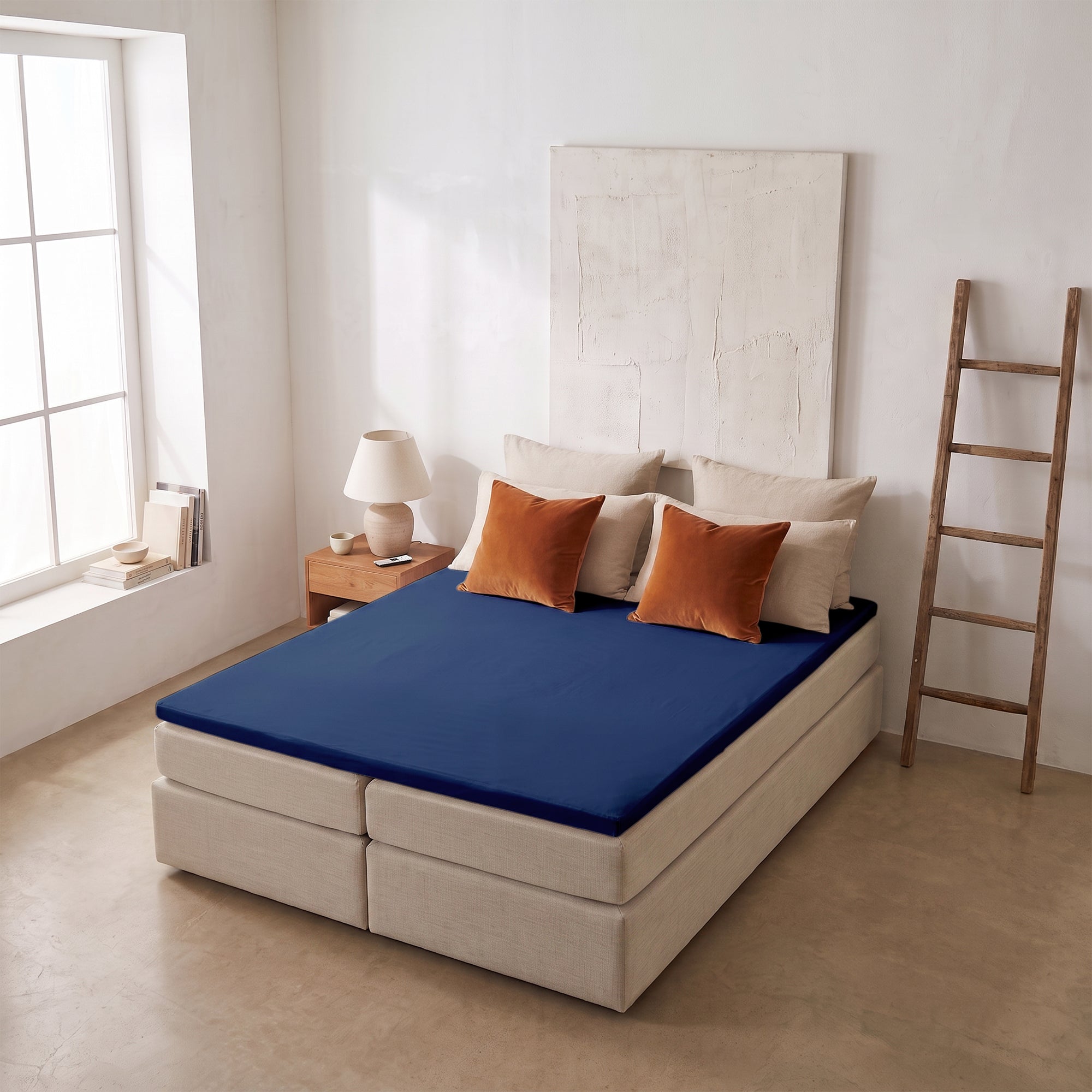 HappyBed fitted sheet - White - jersey