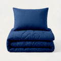HappyBed Wasbaar All Season dekbed kids WK Keeper navy met kussensloop 60x70 cm