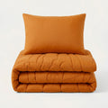 HappyBed Wasbaar All Season WK Spits kinderdekbed met kussensloop in oranje