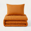 HappyBed Washable All Season Kids Duvet | WM-Schuss | Orange | Includes 60x70 cm Pillowcase