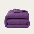 HappyBed Premium Percal dekbed in Wineberry kleur, geschikt voor het hele jaar, hypoallergeen en sneldrogend
