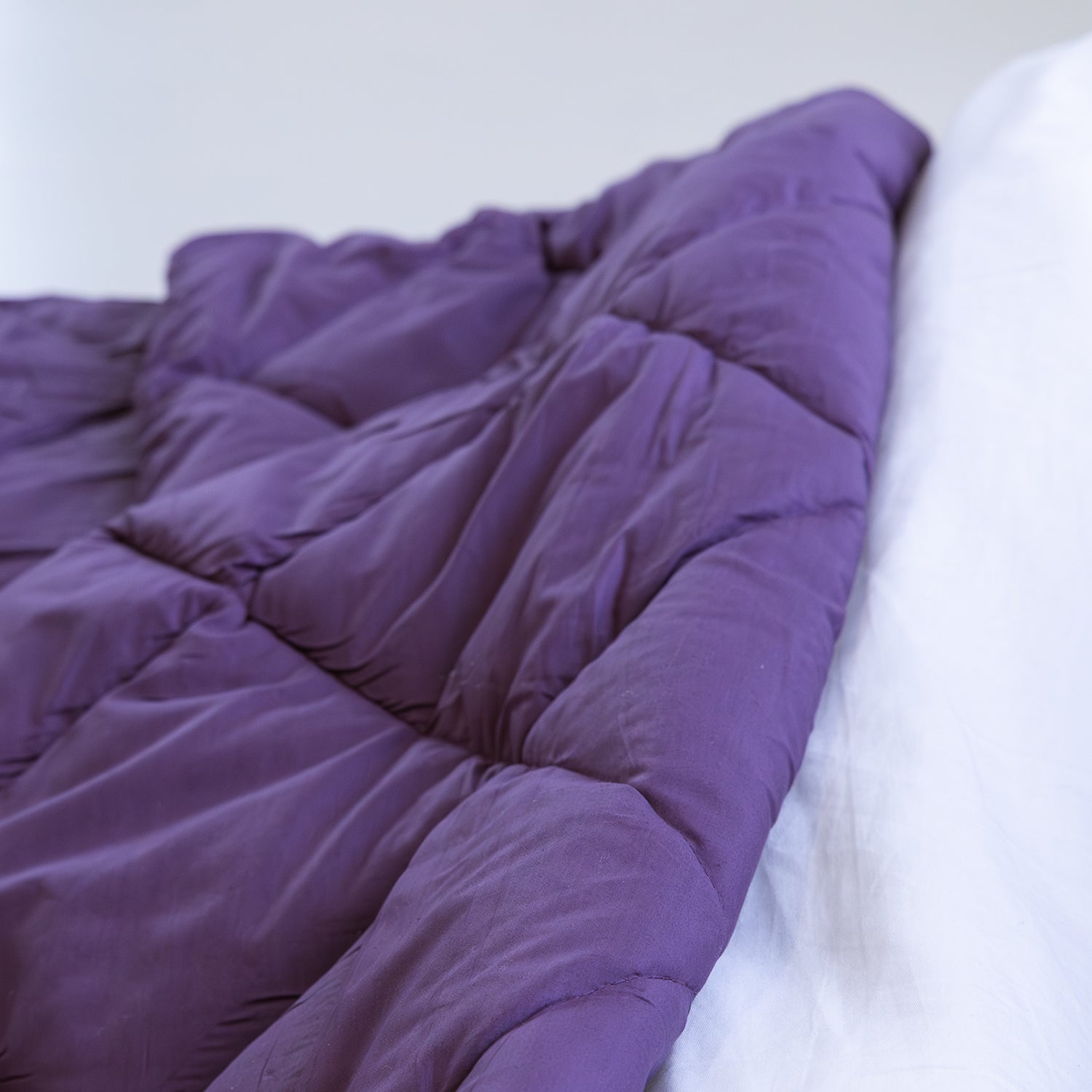 HappyBed Premium Percale Duvet | Wineberry | For all seasons
