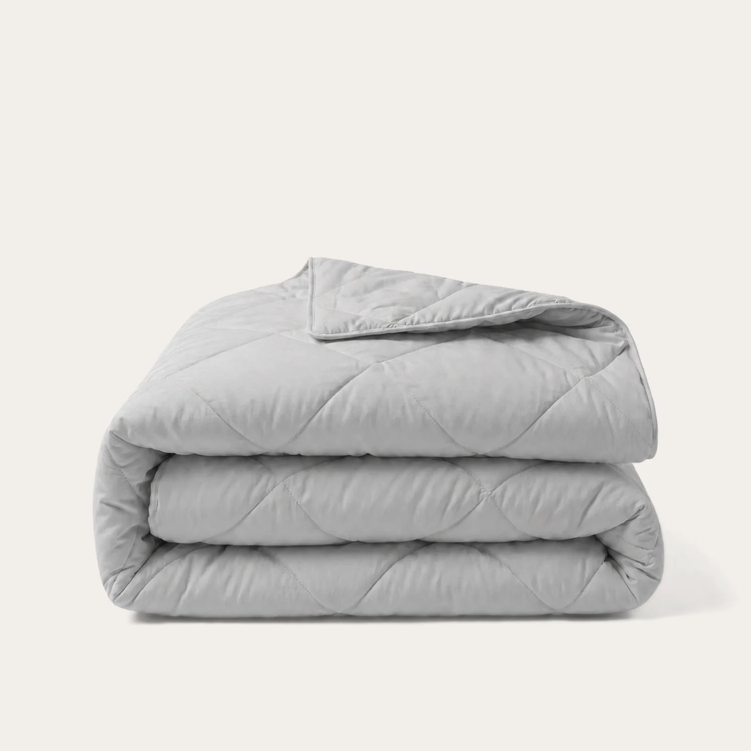 HappyBed Wasbaar Zomerdekbed | Percal Katoen | Pebble Grey - SKU: 8721001726967