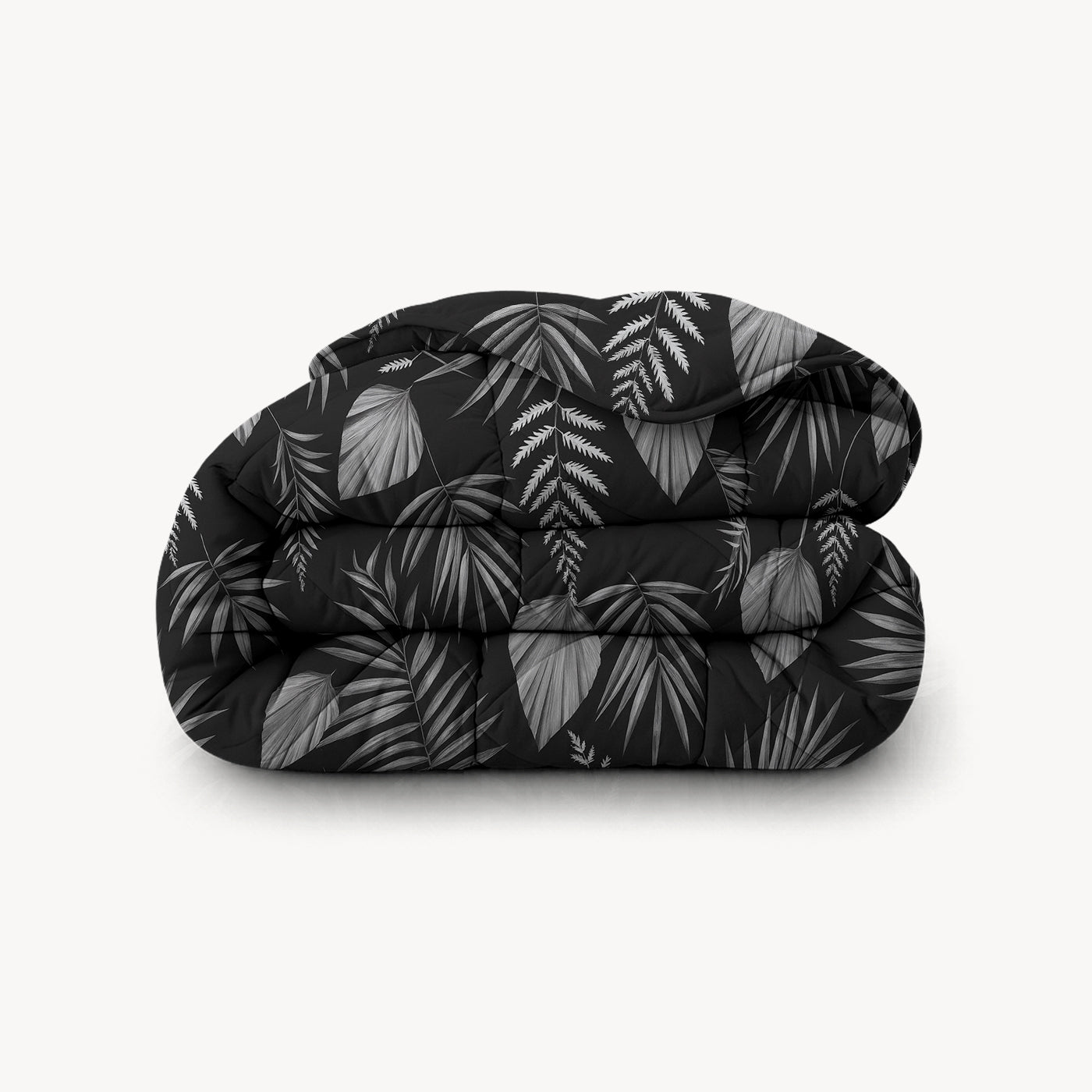 HappyBed Duvet | Black Leaves | For all seasons - SKU: 8721001720972