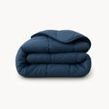 HappyBed Glossy Dark Blue - Duvet for the whole year