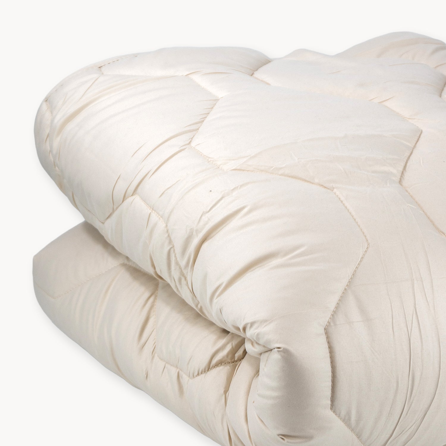 HappyBed Glossy Taupe - Duvet for the whole year