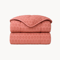HappyBed Tufted dekbed voor het hele jaar - Blushed Pink