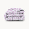 HappyBed Duvet | Violet Leaves | For all seasons