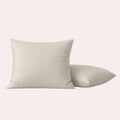 HappyBed kussenslopen in koel taupe kleur voor comfortabel slapen