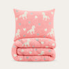 HappyBed Glow in the dark børnesengetøj | Enhjørning - inkl. pudebetræk
