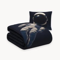 HappyBed Kids duvet for all seasons + pillowcase - Astronaut