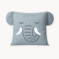 HappyBed Kids Pillowcase | Eddy Elephant | 100% Cotton