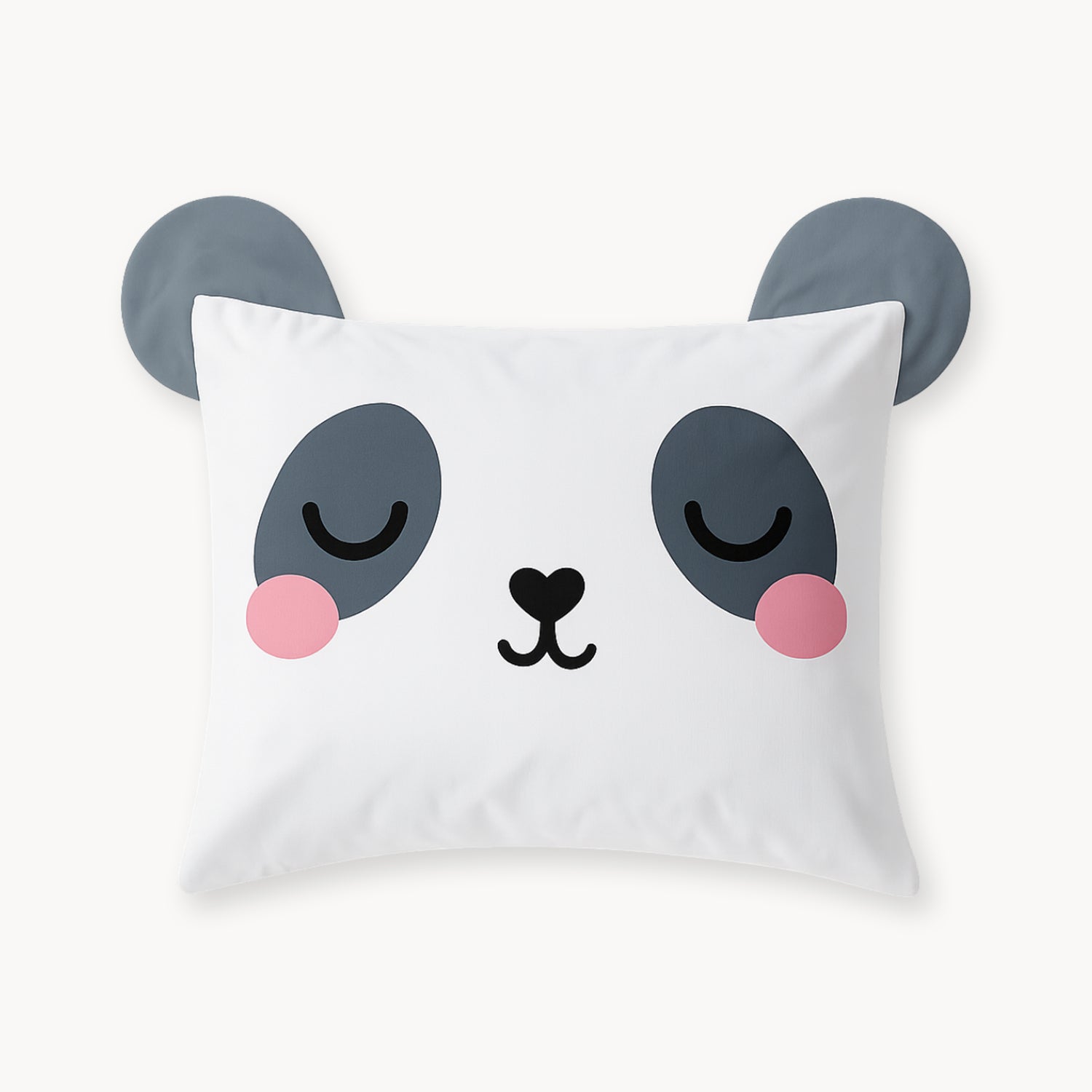 HappyBed Kids Kussensloop | Peter Panda | 100% Katoen - SKU: 8721001724376