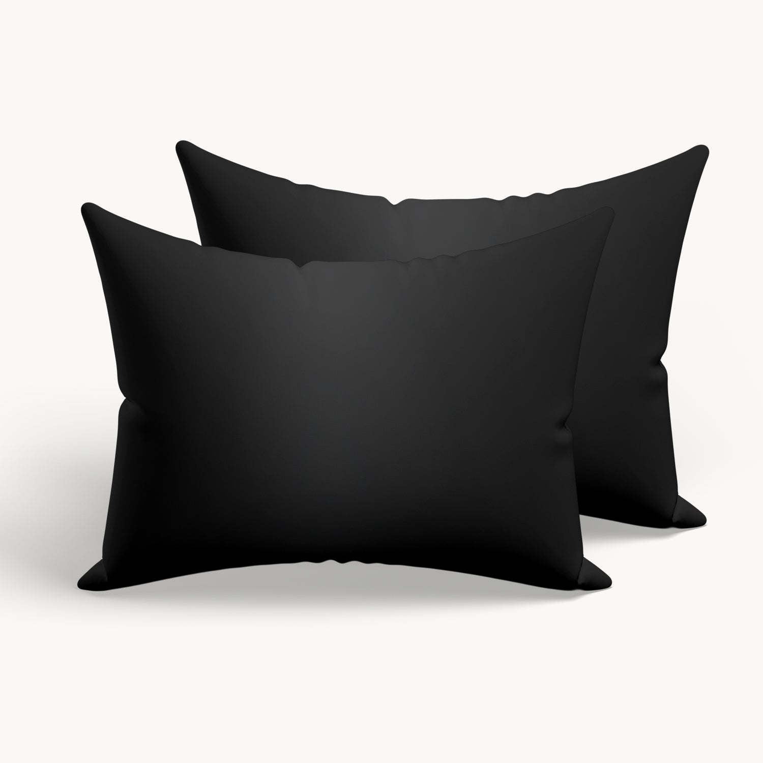 Funda de almohada HappyBed | Negro | Set de 2