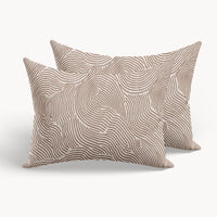 HappyBed | Sea of Lines - Kissenbezug Set 2 Stück