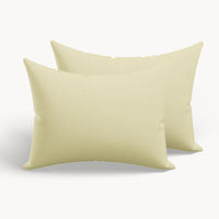 HappyBed Premium Pillowcase | Sage Green | Set of 2 | Percale Cotton